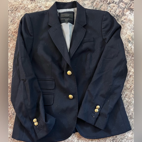 J. Crew Jackets & Blazers - J. Crew Navy Schoolboy Blazer 8P Great Used Condition.